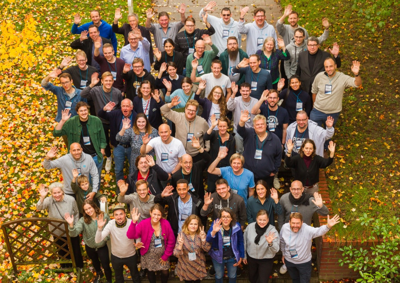 Gruppenfoto der Teilnehmenden der Superklausur